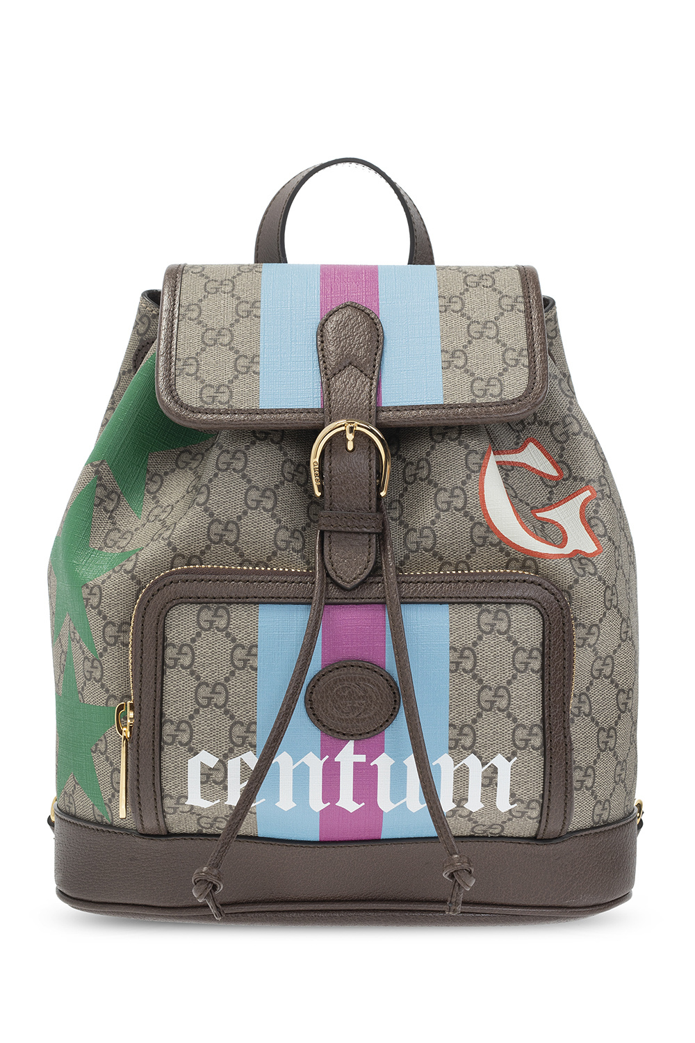 Gucci store patch backpack